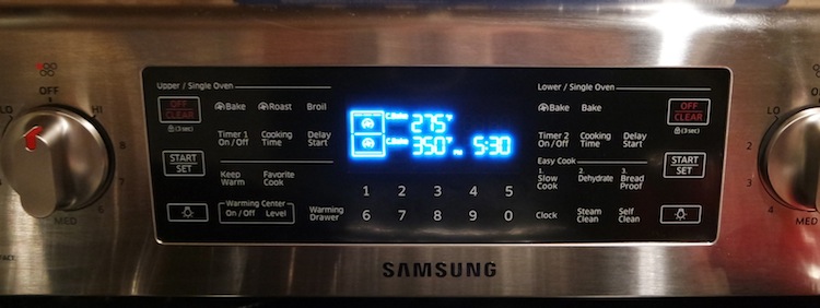 Samsung Dual Door Electric Range