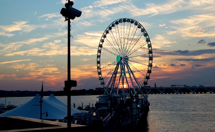 Sunset at National Harbor