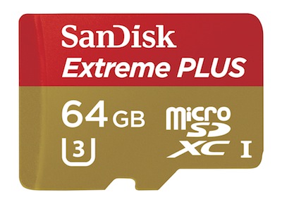 SanDisk 64GB MicroSD Memory Card