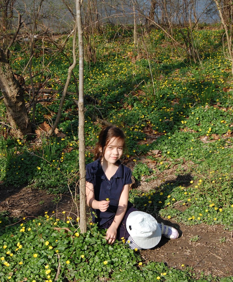 Maura on Roosevelt Island