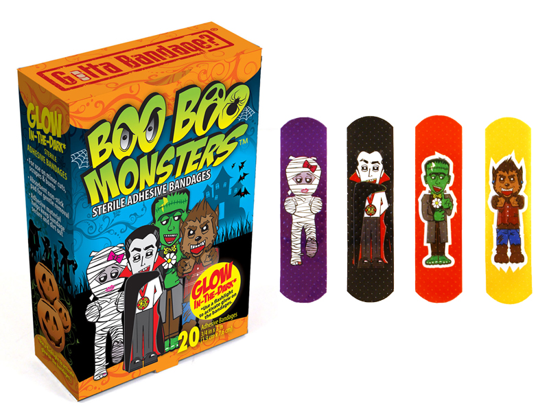 Boo Boo Monsters Bandages