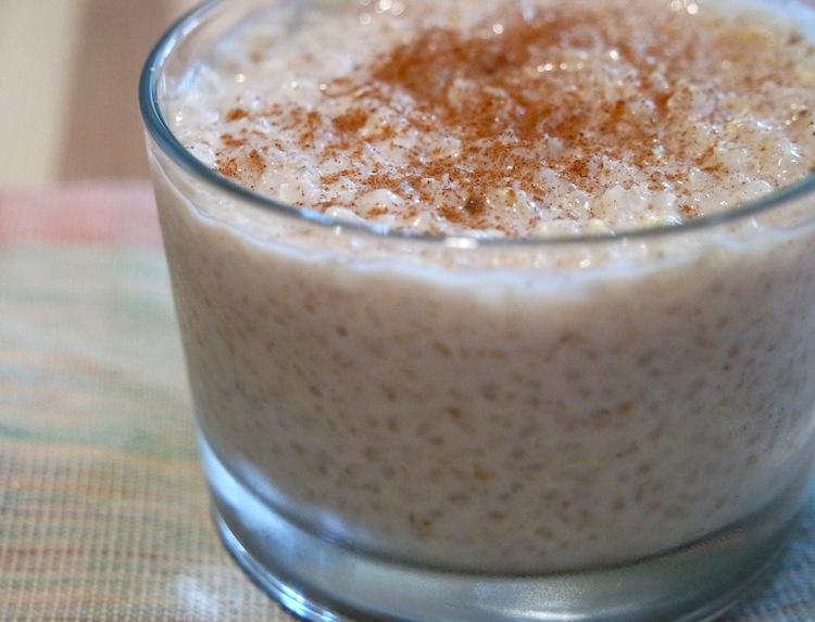 Quinoa pudding