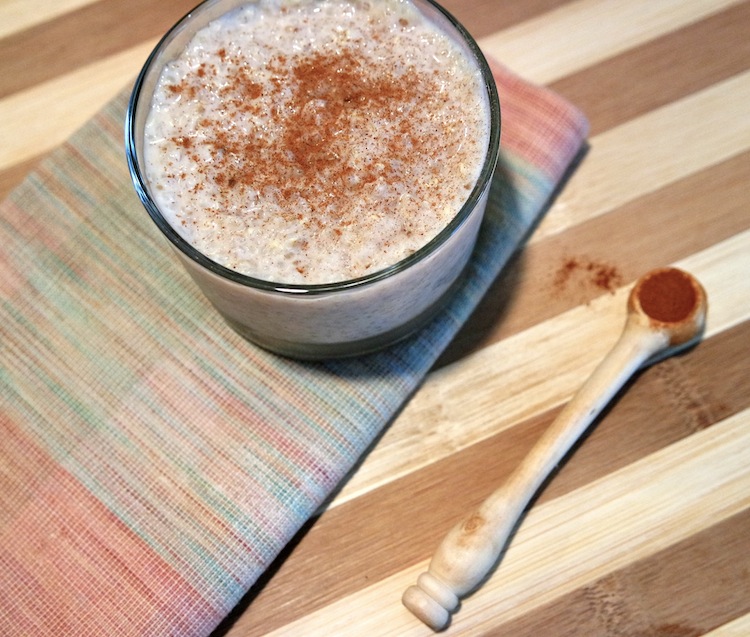 Quinoa pudding with cinnamon