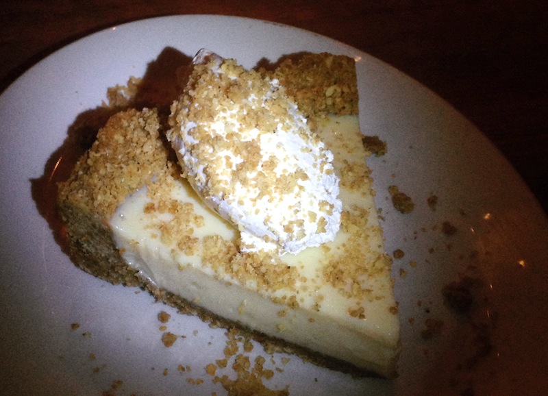 Redstone American Grill - Key lime pie