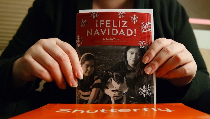 Sharing my Shutterfly holiday photo cards