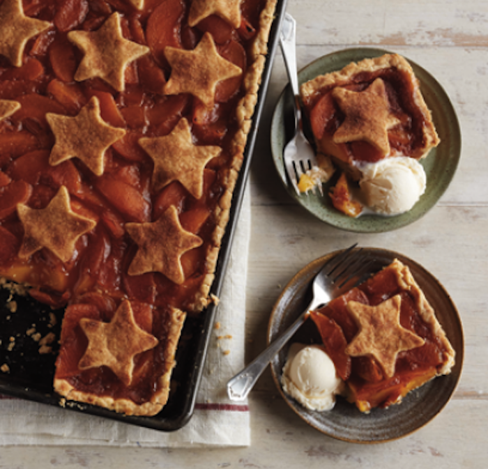 Peach Slab Pie