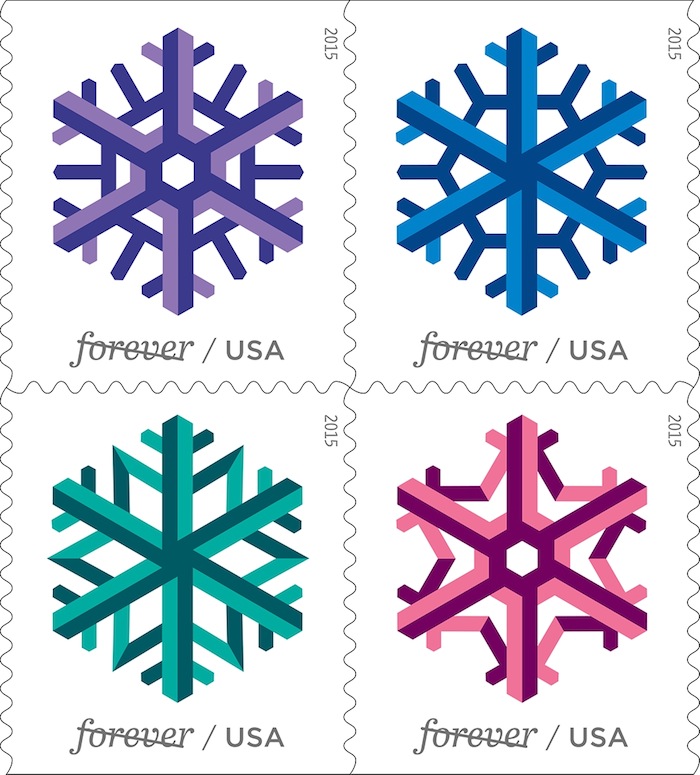 Snowflake stamps