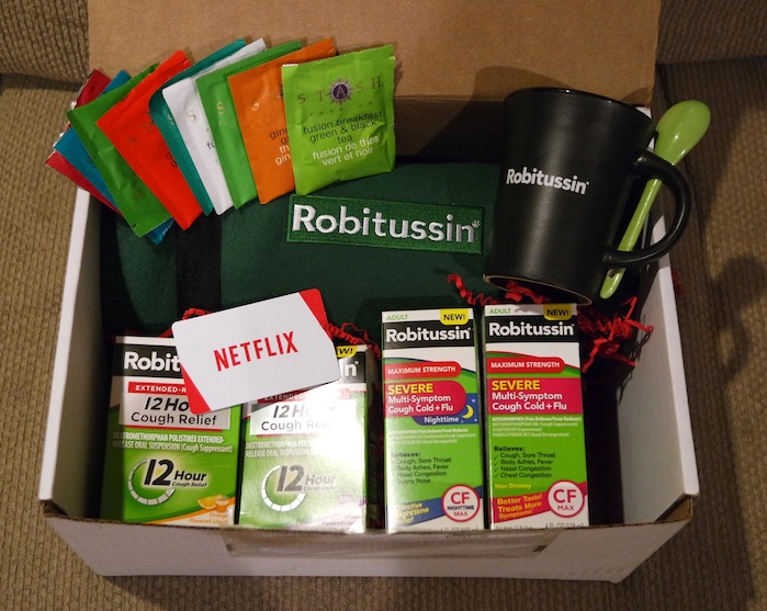 Robitussin care package