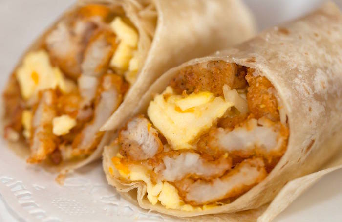 Chick-fil-A Hash Brown Scramble Burrito